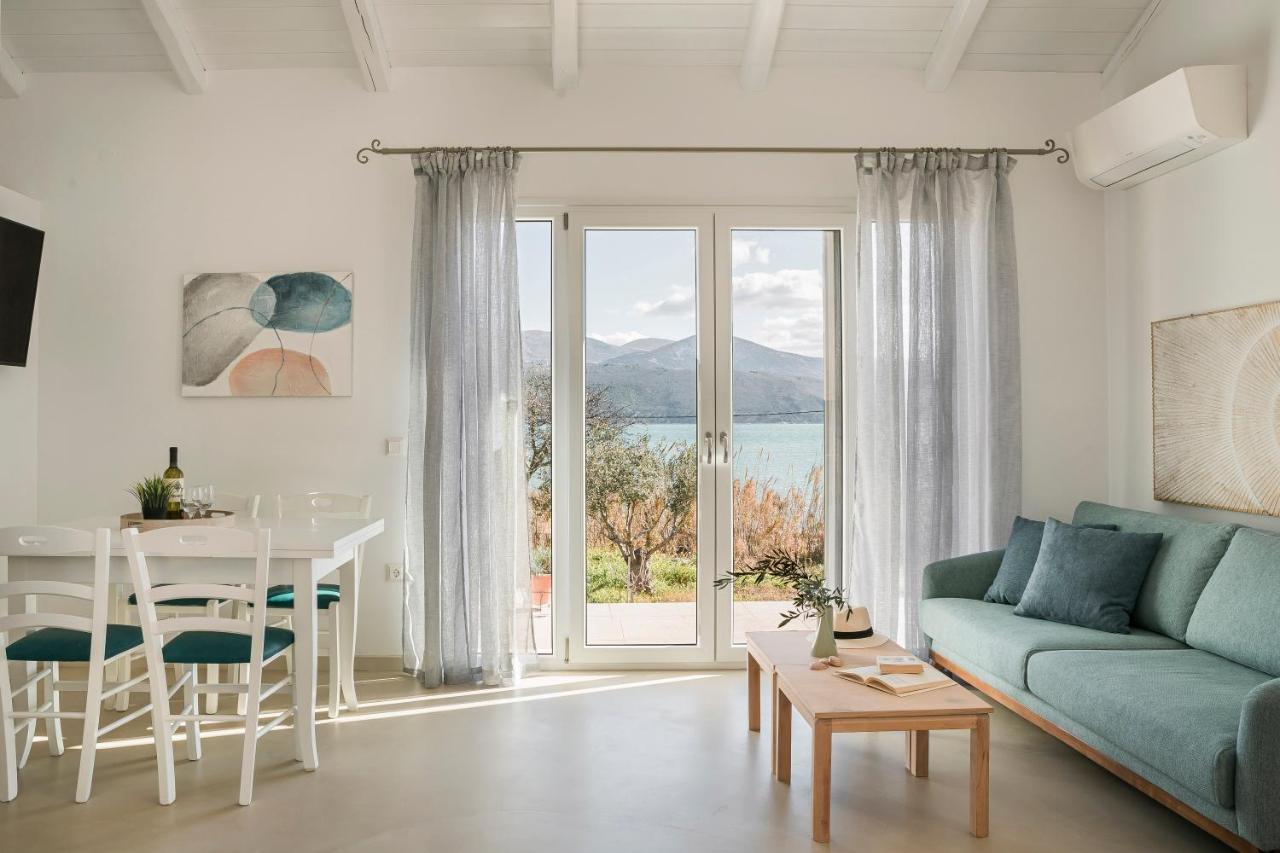 Apollonides Seafront Villa 2 Melete ليكسوري المظهر الخارجي الصورة