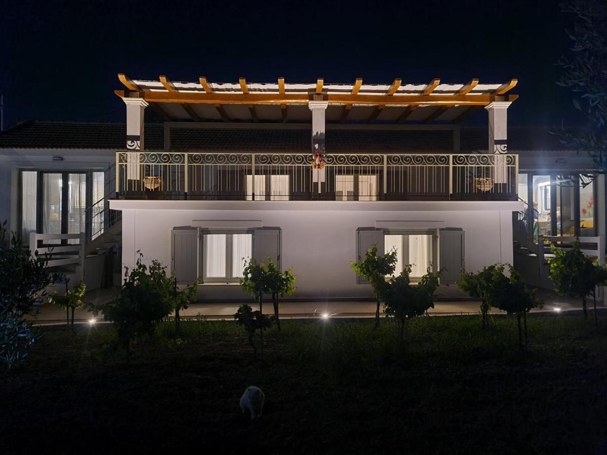 Apollonides Seafront Villa 2 Melete ليكسوري المظهر الخارجي الصورة