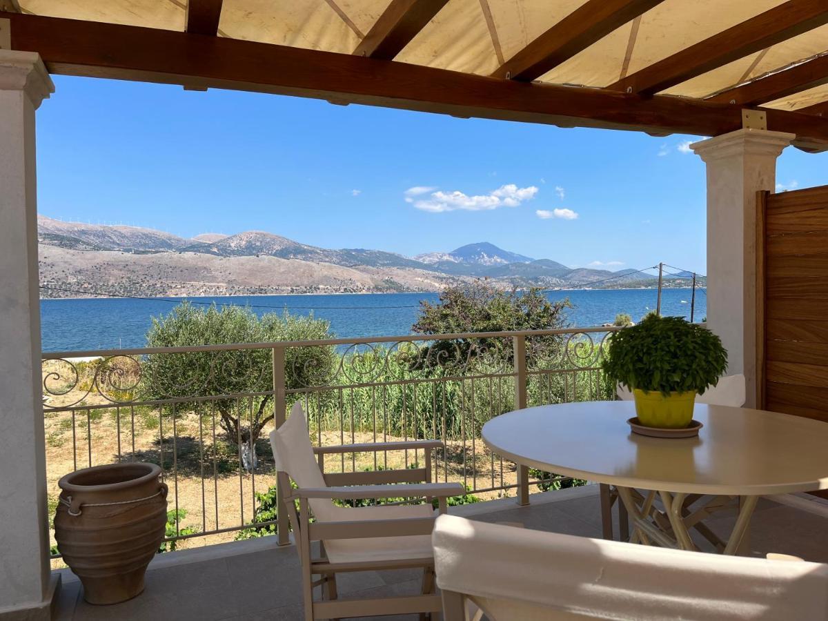 Apollonides Seafront Villa 2 Melete ليكسوري المظهر الخارجي الصورة