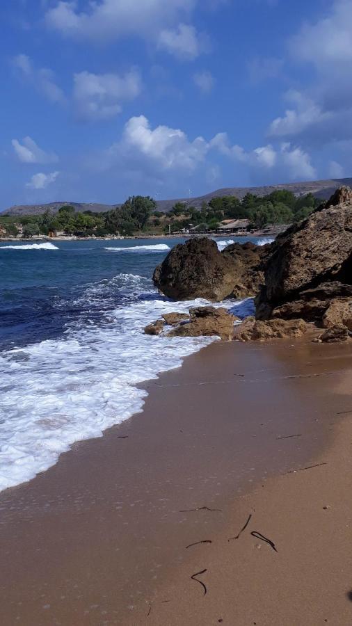 Apollonides Seafront Villa 2 Melete ليكسوري المظهر الخارجي الصورة